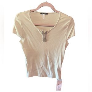 Luisa Cerano crystal mint tee